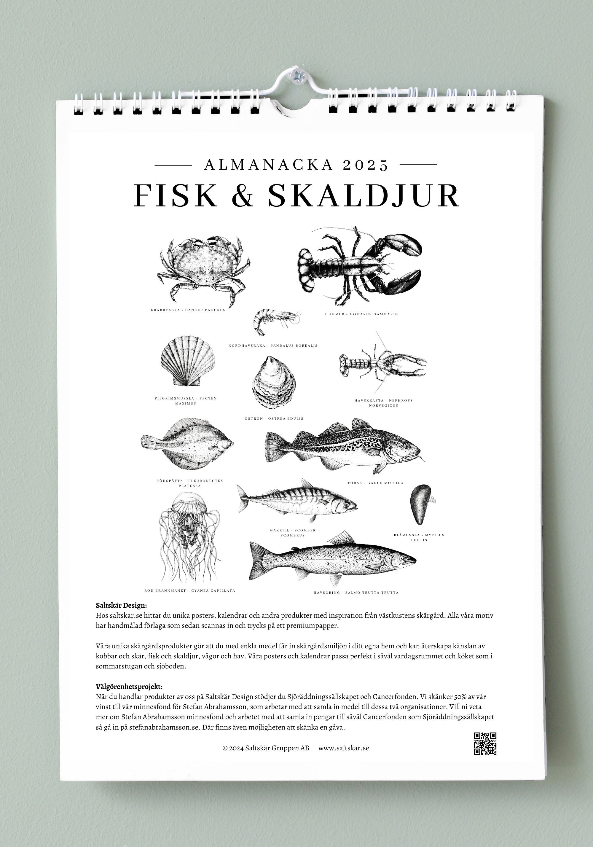 Fisk & Skaldjur Almanacka 2025