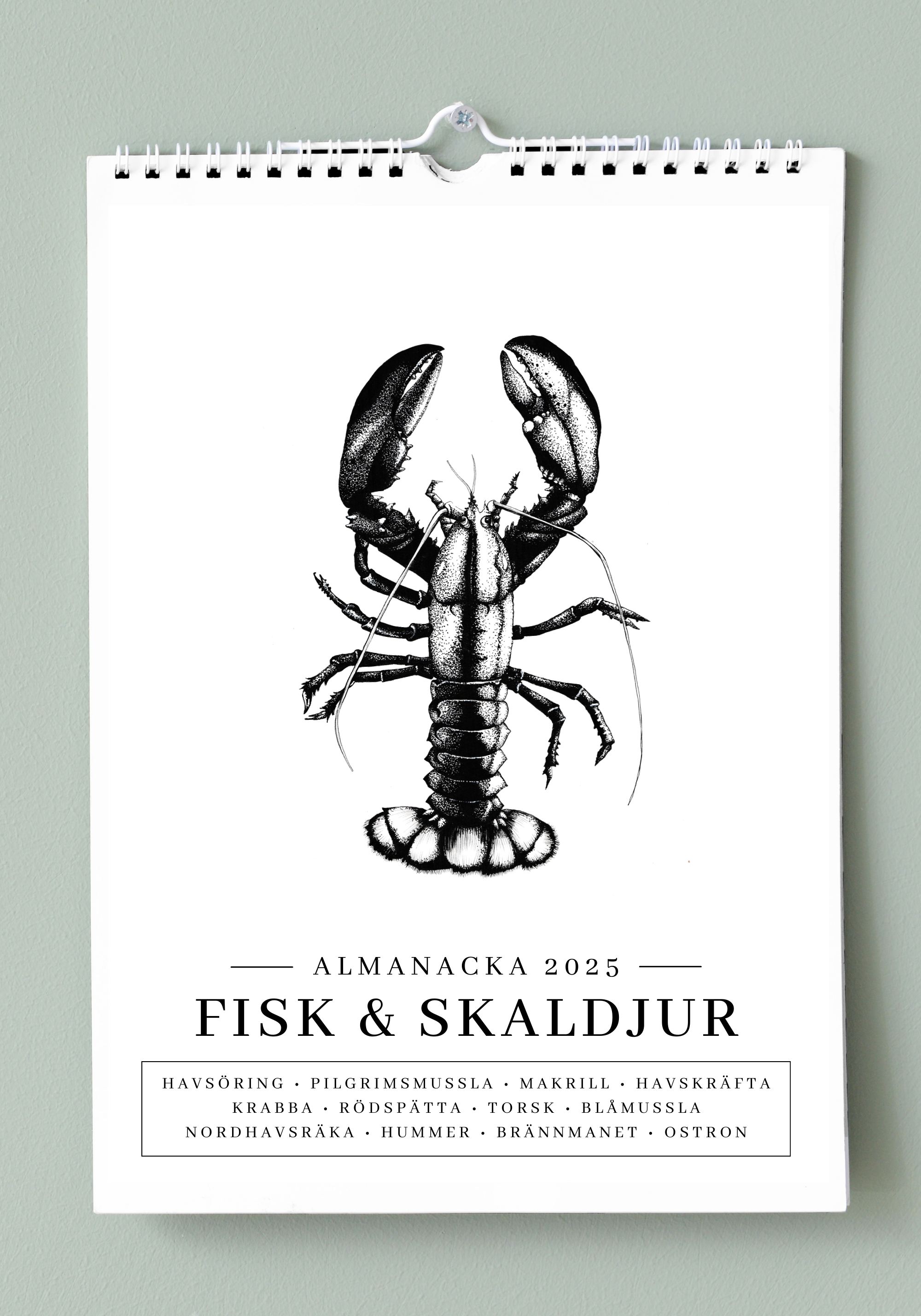 Fisk & Skaldjur Almanacka 2025