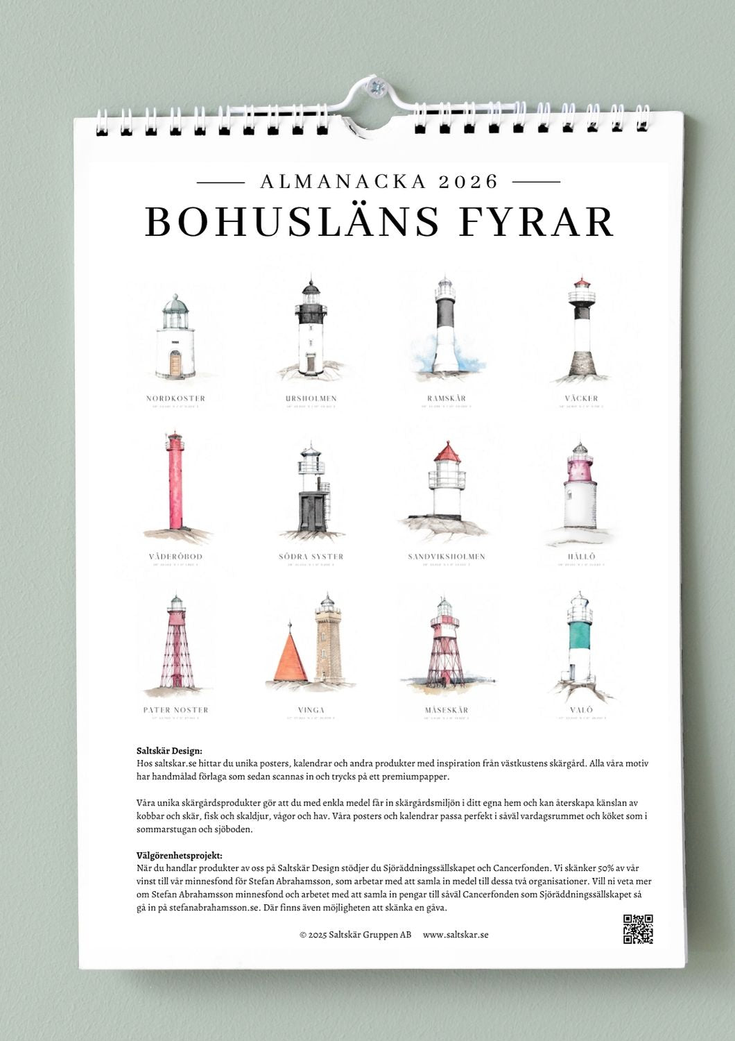 Almanacka 2026 - Bohusläns Fyrar