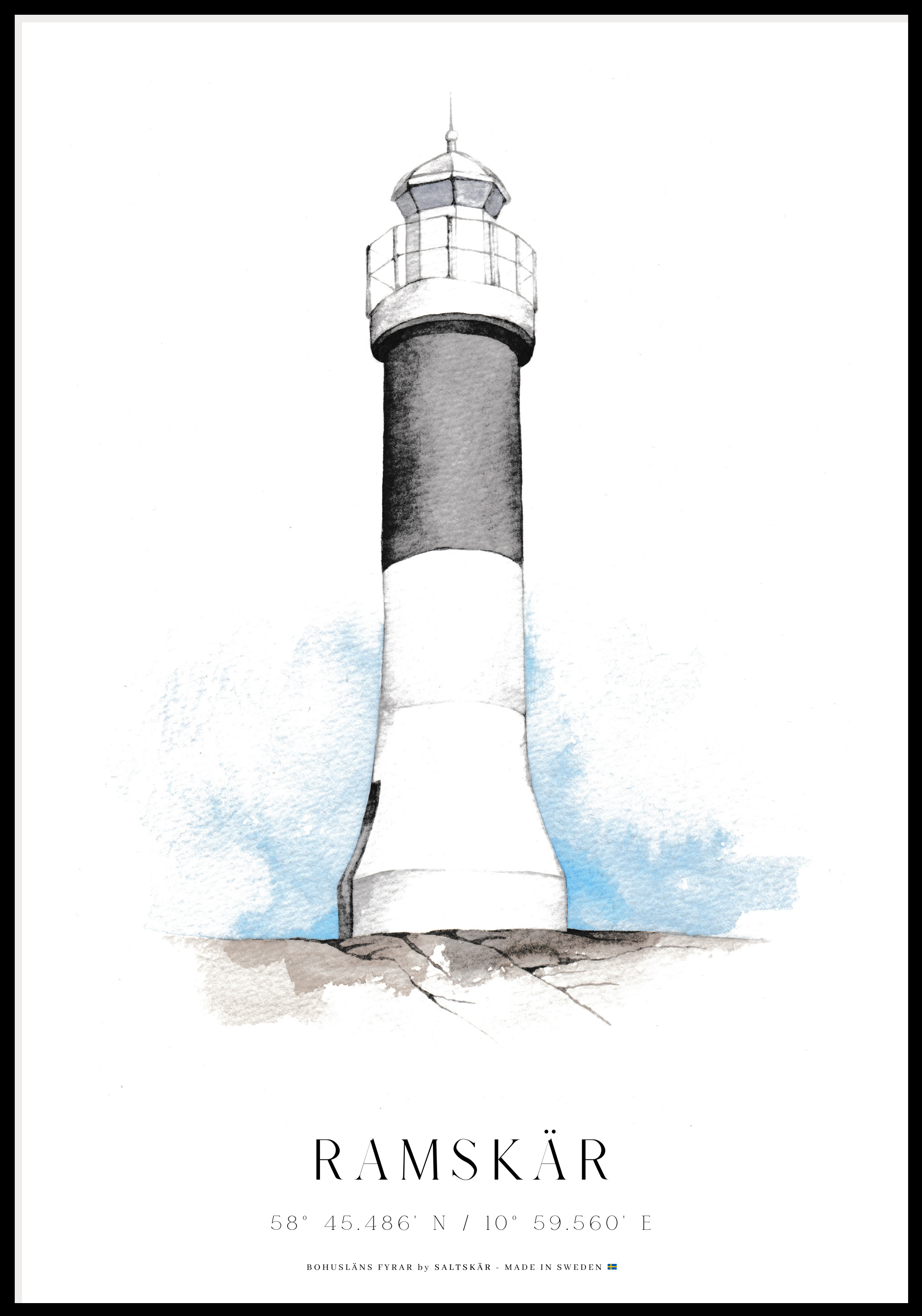 Ramskär Fyr Poster