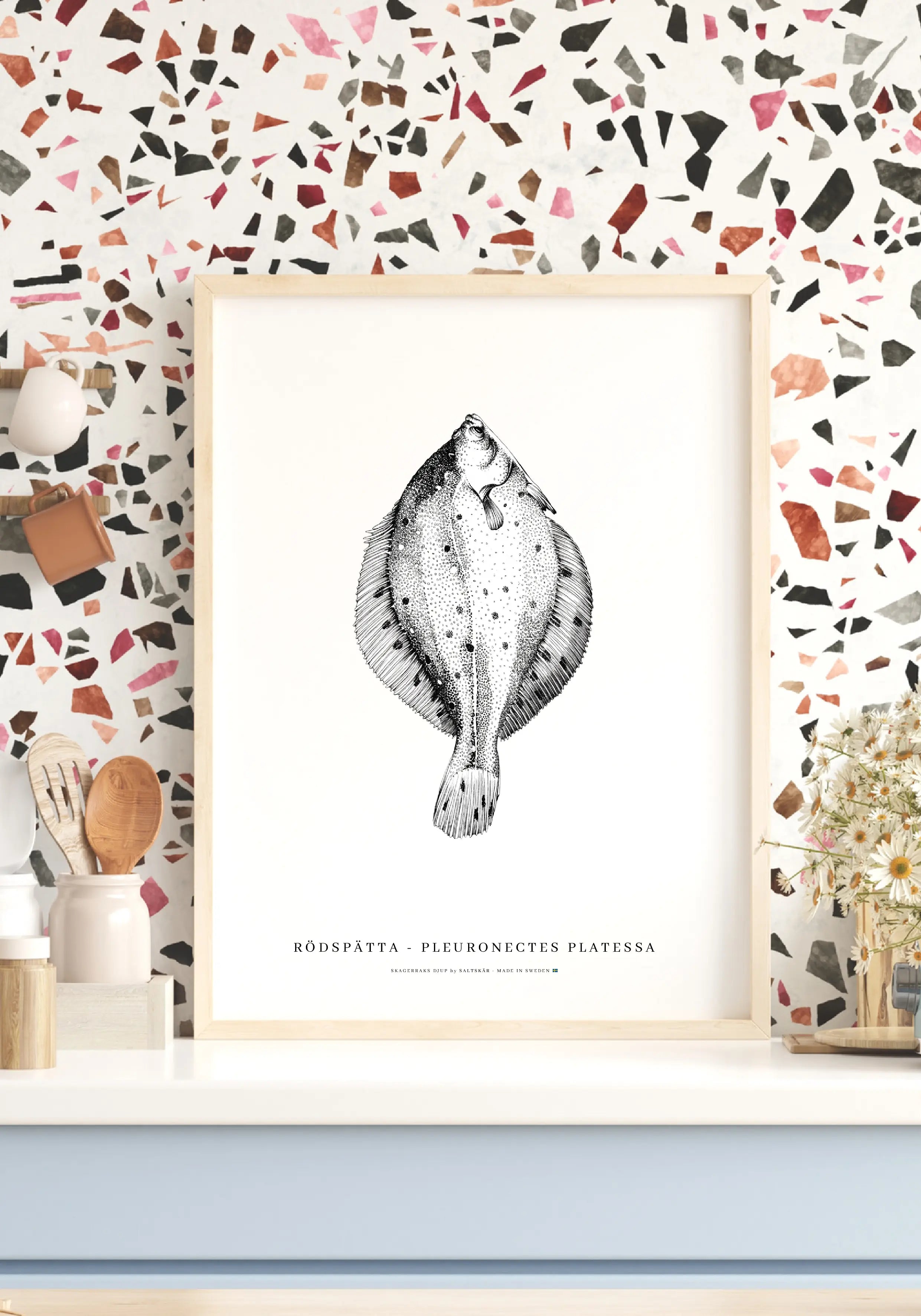 Rödspätta Poster