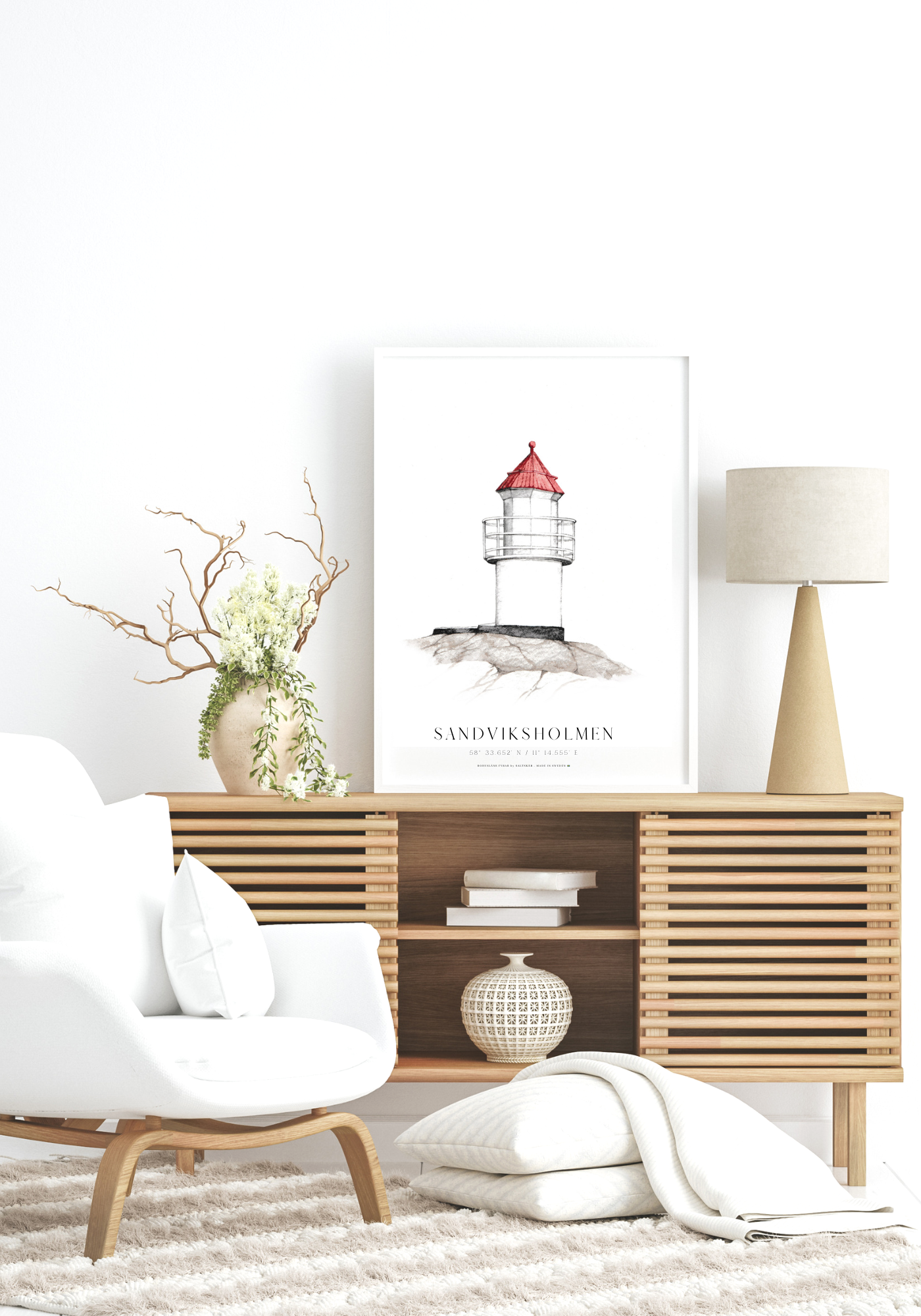 Sandviksholmen Fyr Poster