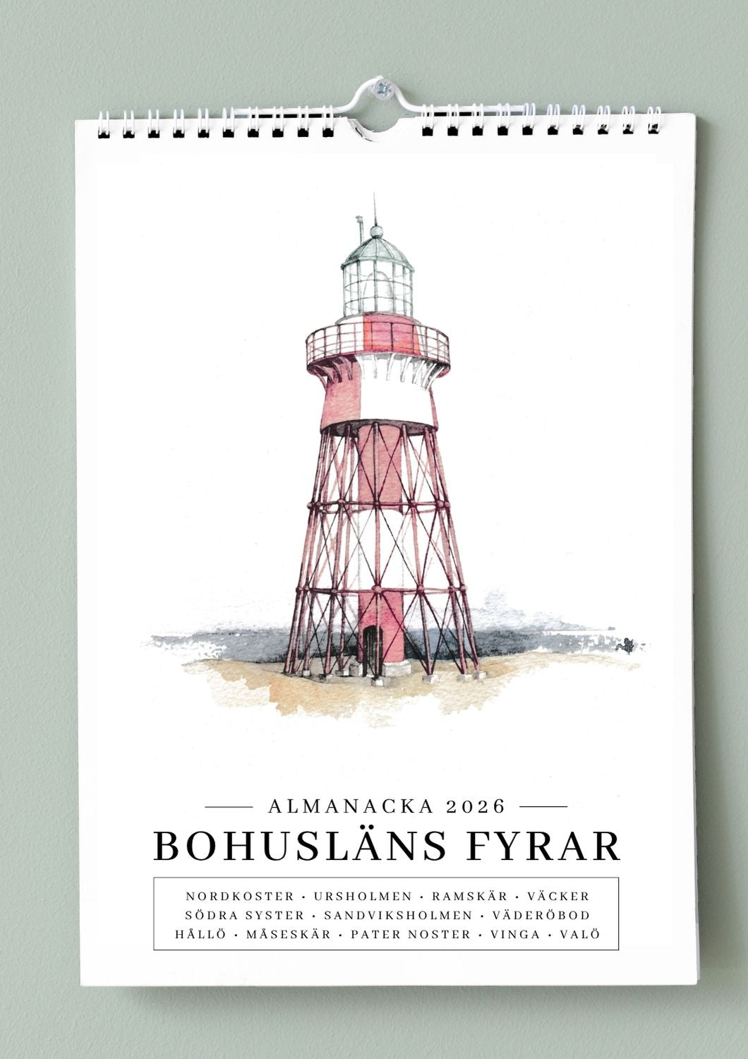 Almanacka 2026 - Bohusläns Fyrar
