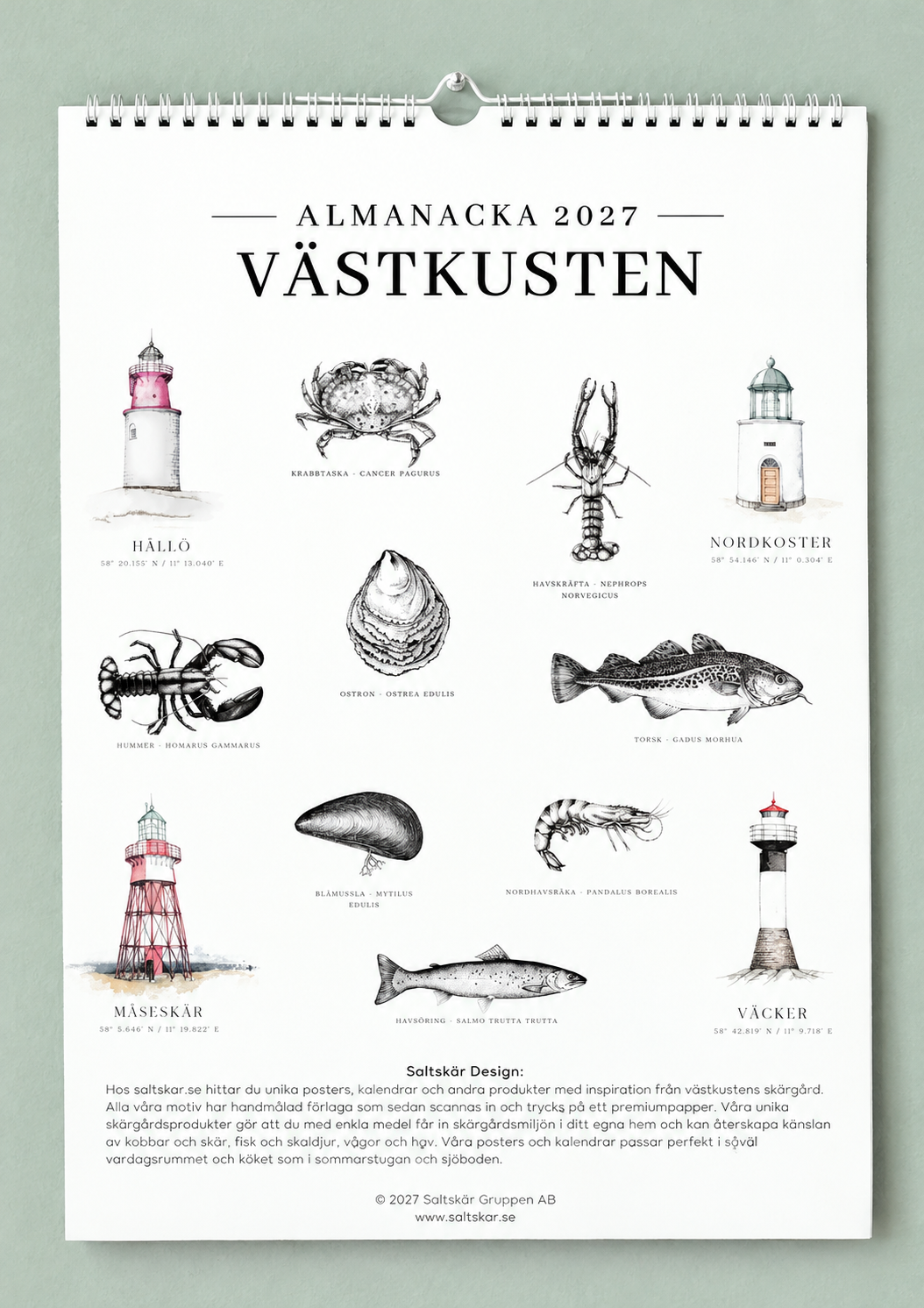Almanacka 2027 - Västkusten